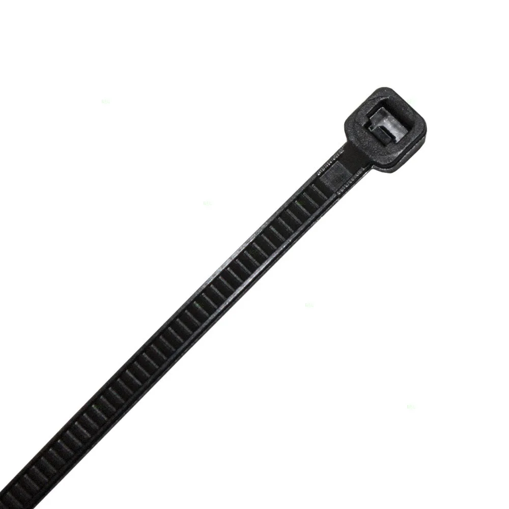 1000 Pc Bag Black Nylon 4" Cable Zip Ties Self Locking Head UV Heat Crafts Home