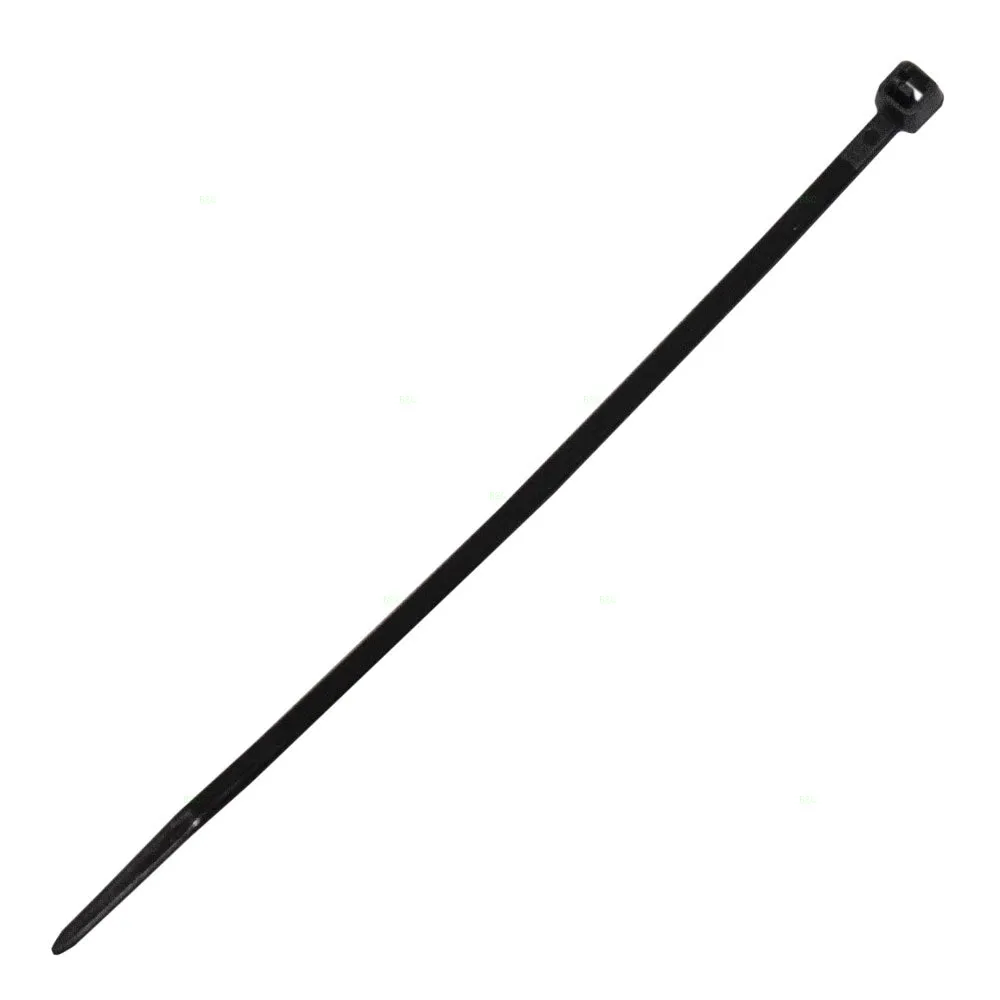 1000 Pc Bag Black Nylon 4" Cable Zip Ties Self Locking Head UV Heat Crafts Home