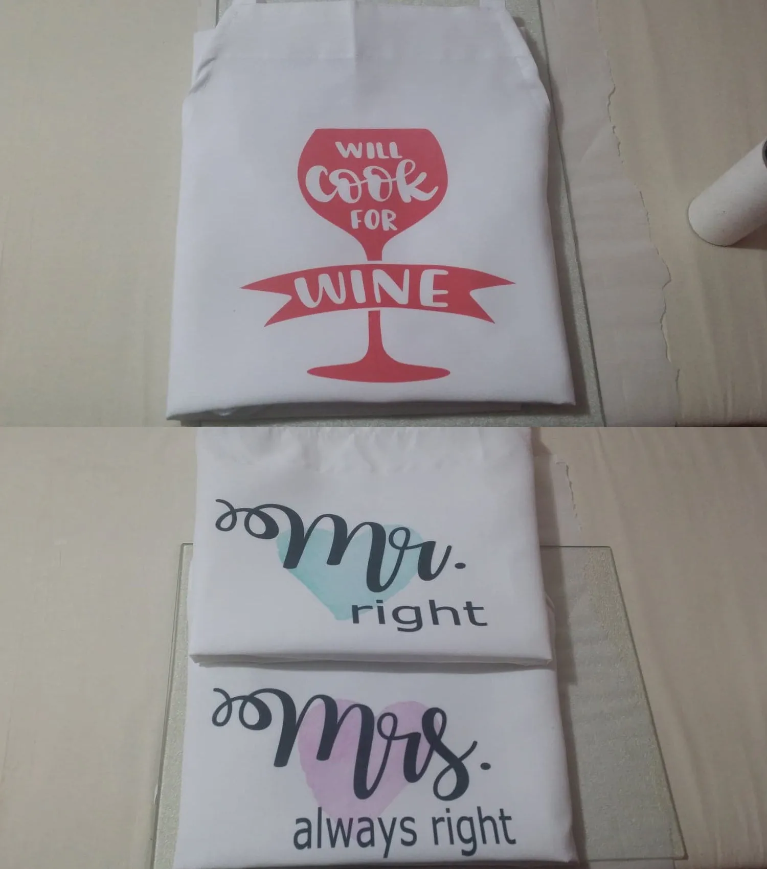 Apron - White (Polyester)