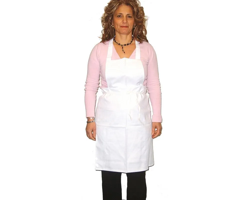 Apron - White (Polyester)