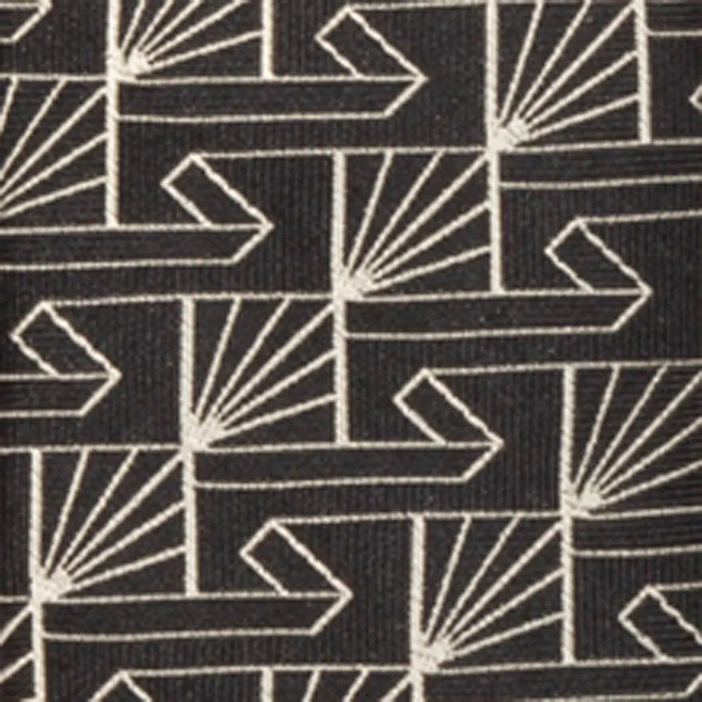 Art Deco Fanfare Black Tie