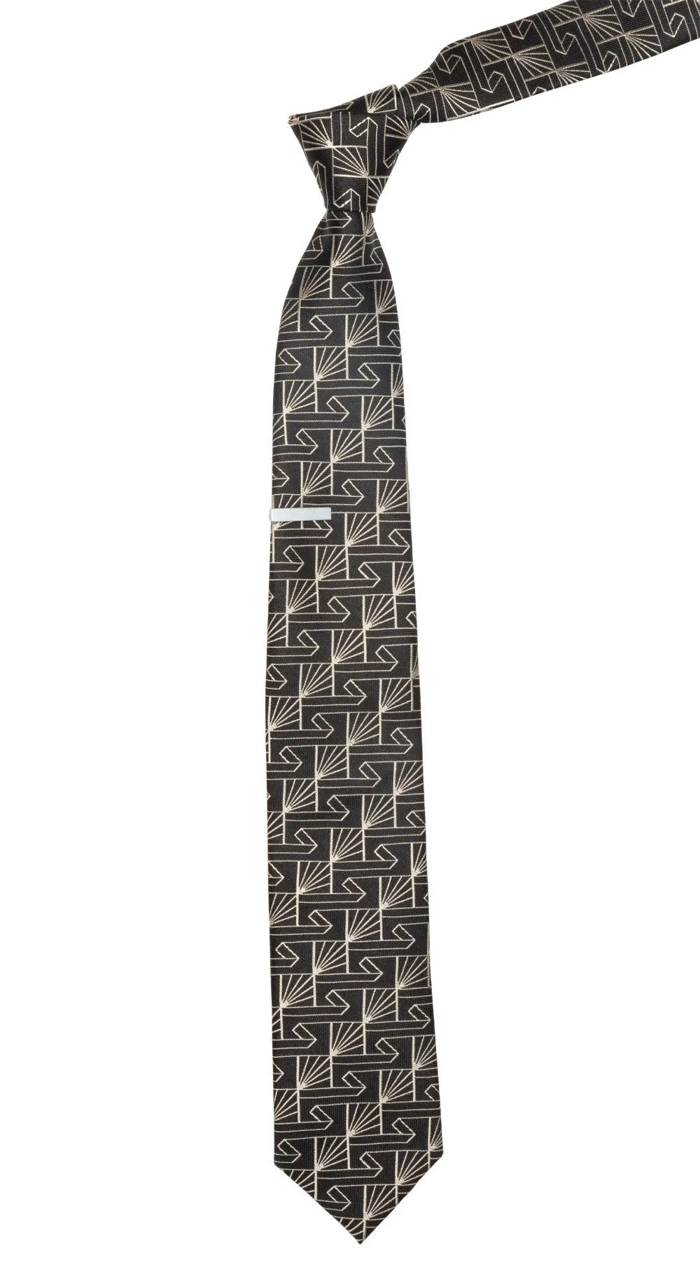 Art Deco Fanfare Black Tie
