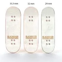 Blackriver Fingerboards Single Deck - New Skull Gold - X-Wide 33.3mm