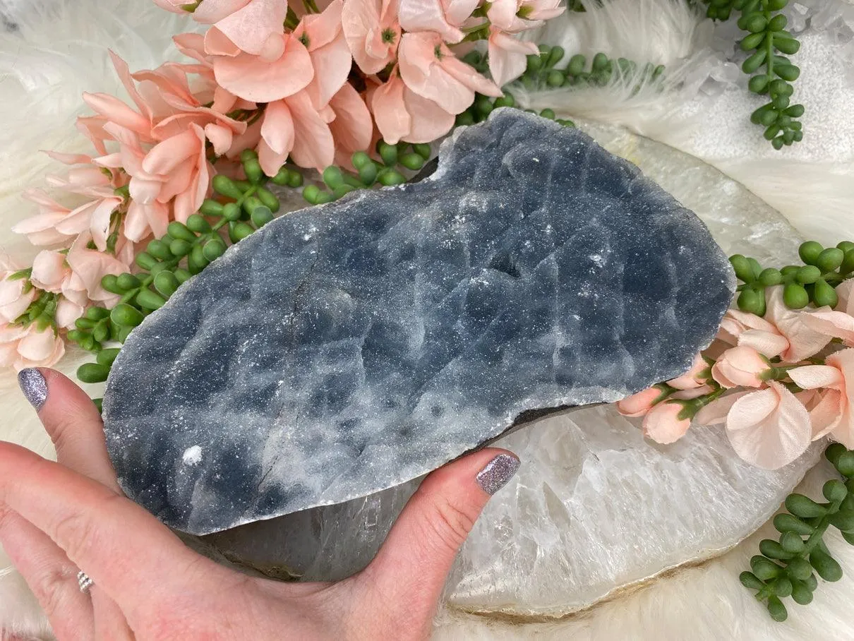 Blue Gray Chalcedony