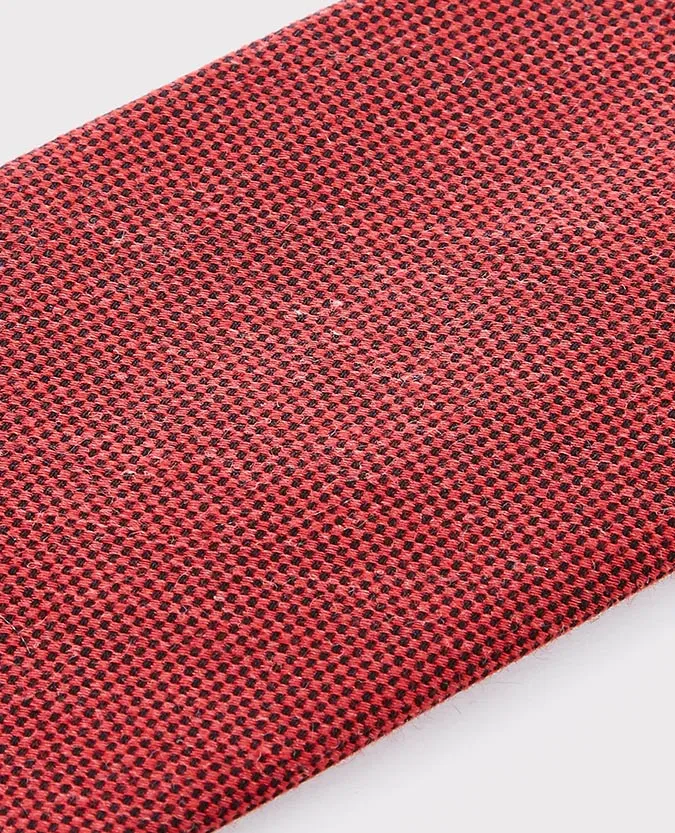 Cotton-Silk Melange Tie
