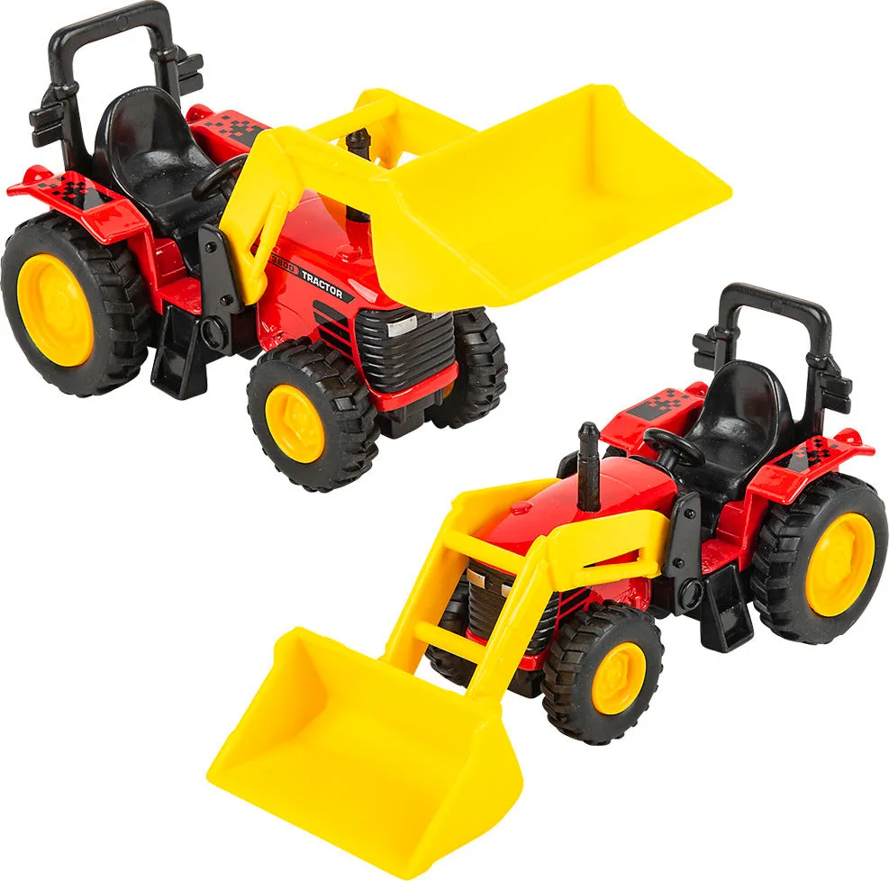 Die Cast Scoop Tractor