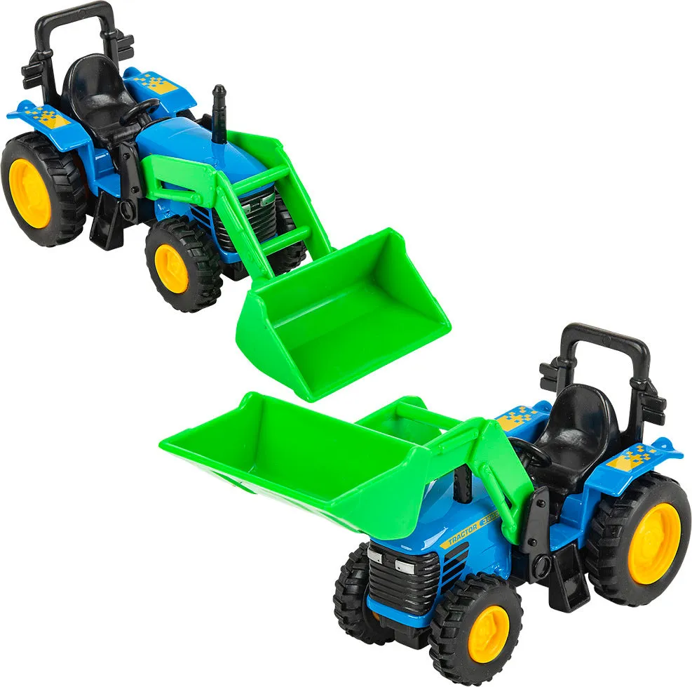 Die Cast Scoop Tractor
