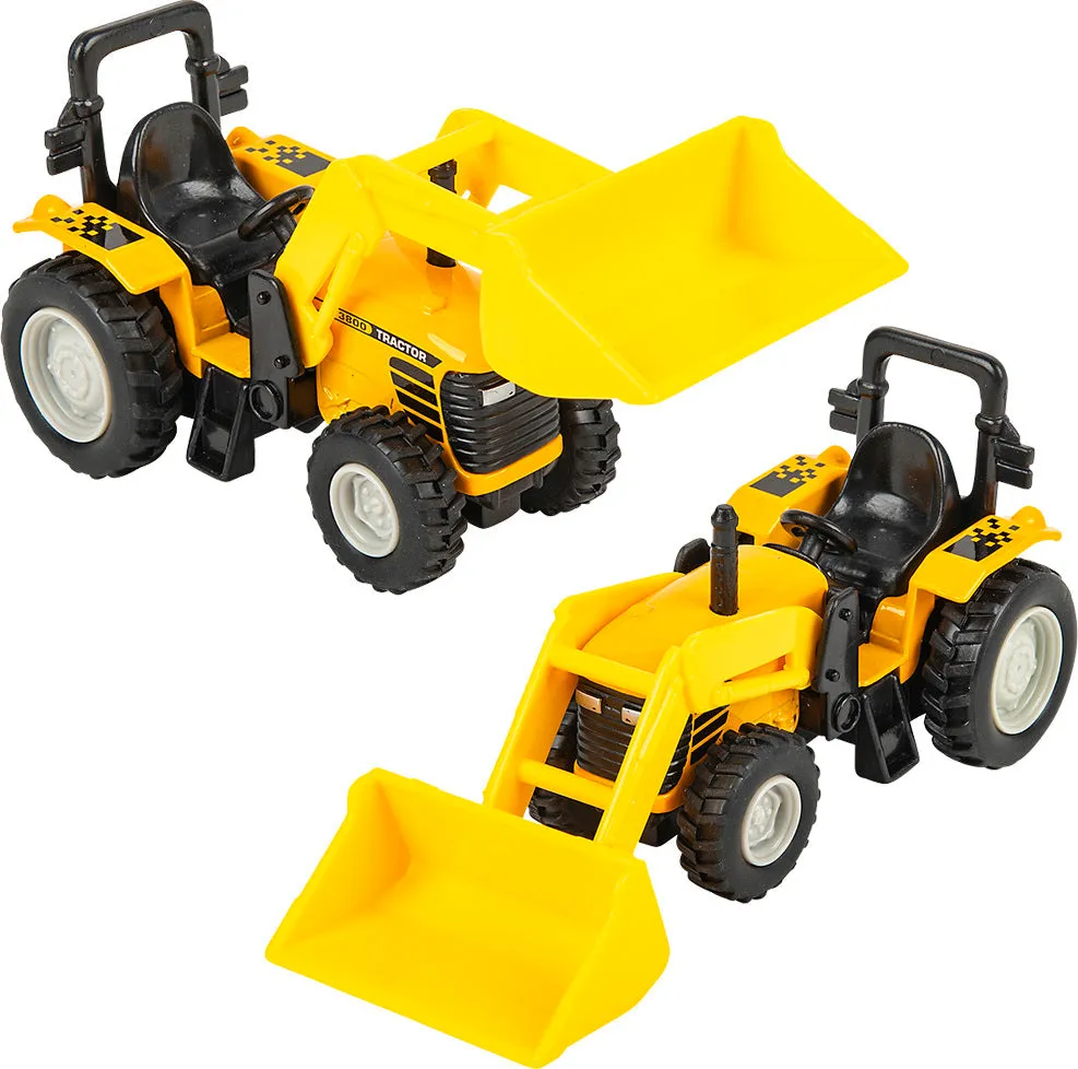 Die Cast Scoop Tractor