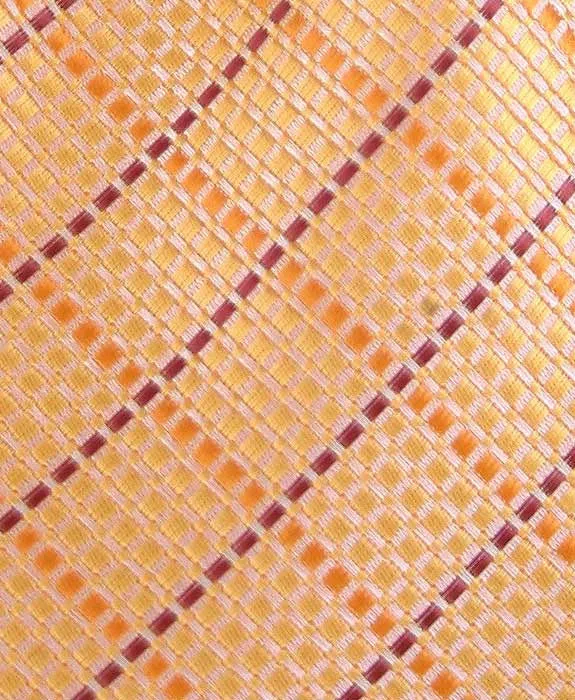 Golden Yellow Crisscross Tie