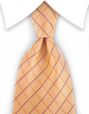 Golden Yellow Crisscross Tie