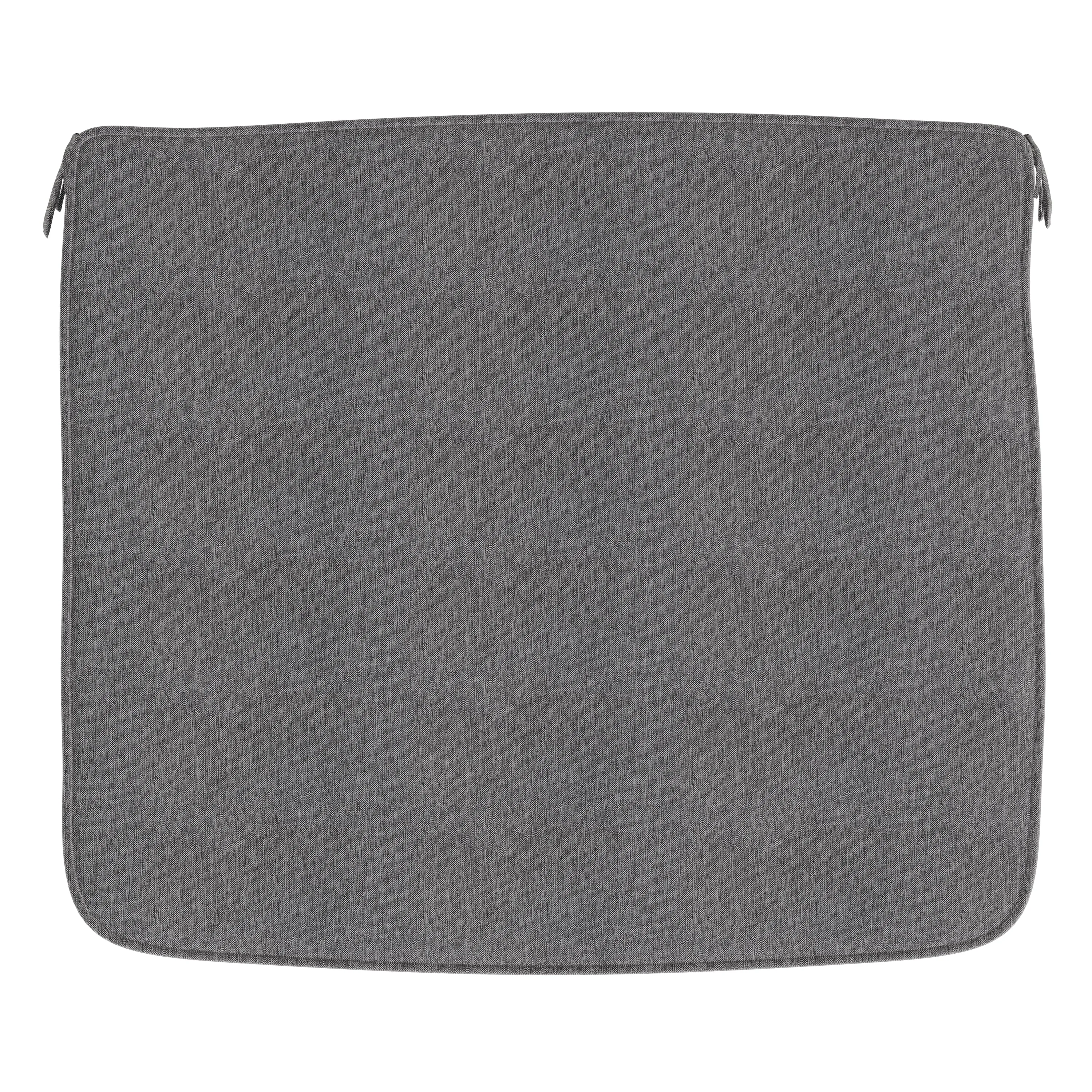 Gray Chair Cushion with Ties TW-3WCU001-GY-GG