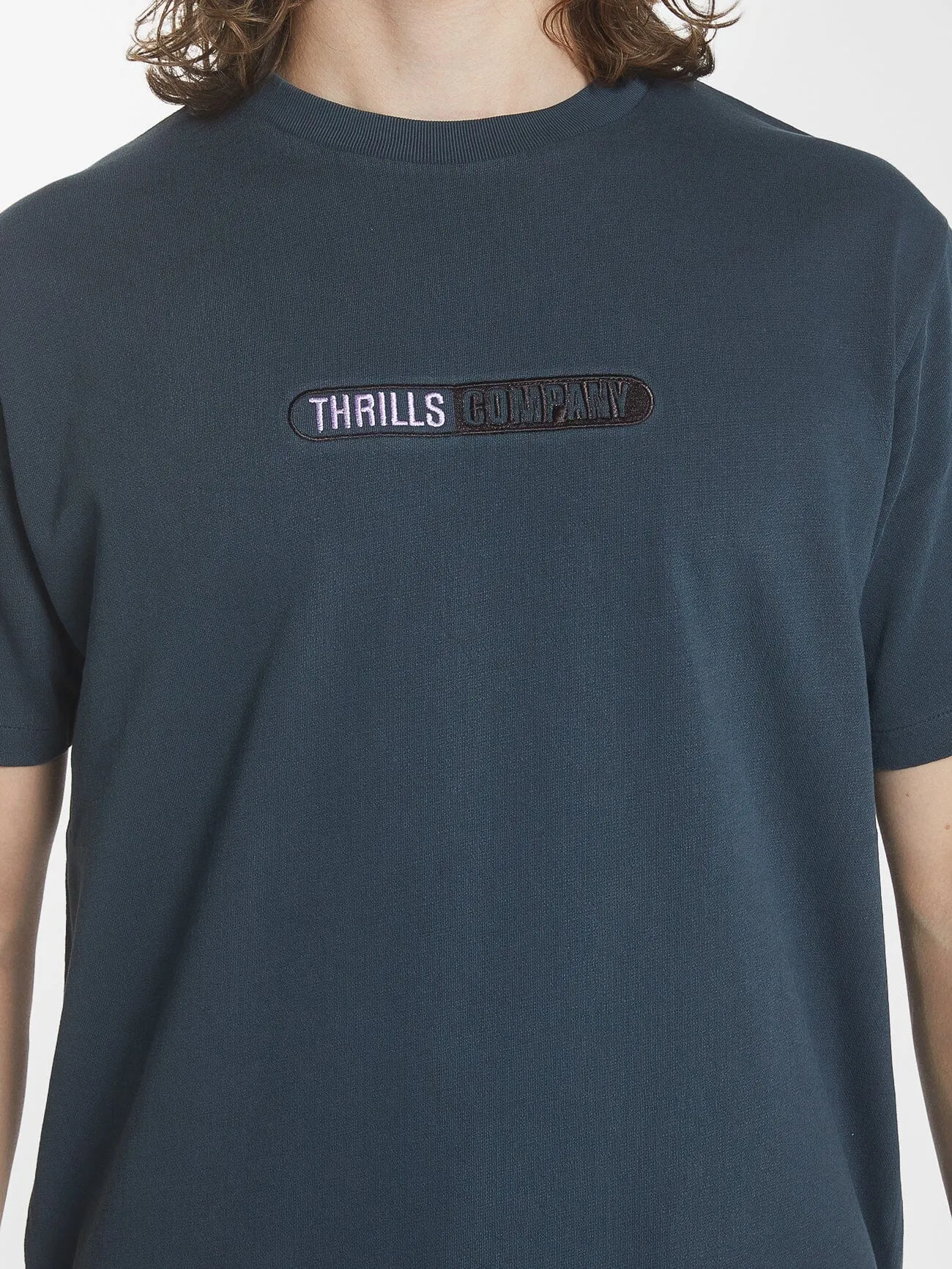 Love From Above Merch Fit Tee - Petrol
