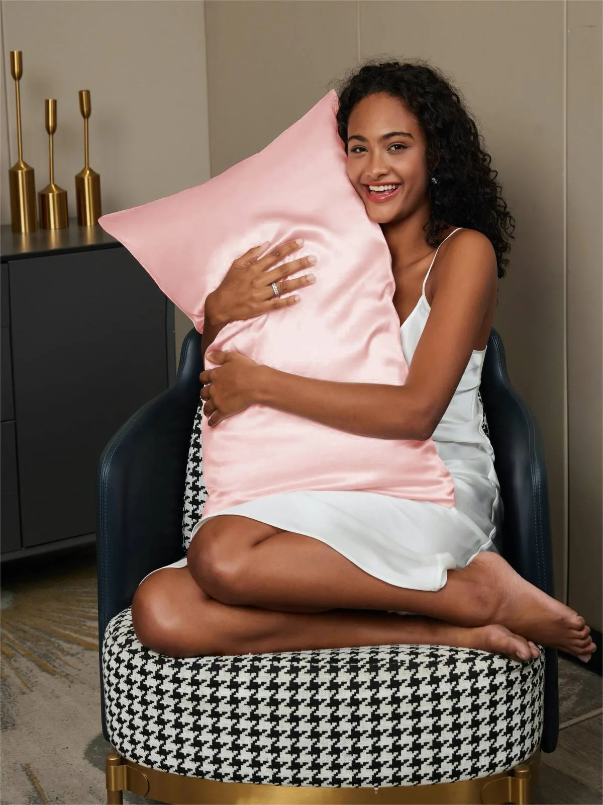 Pure Silk Pillowcase Envelope Closure-19Momme