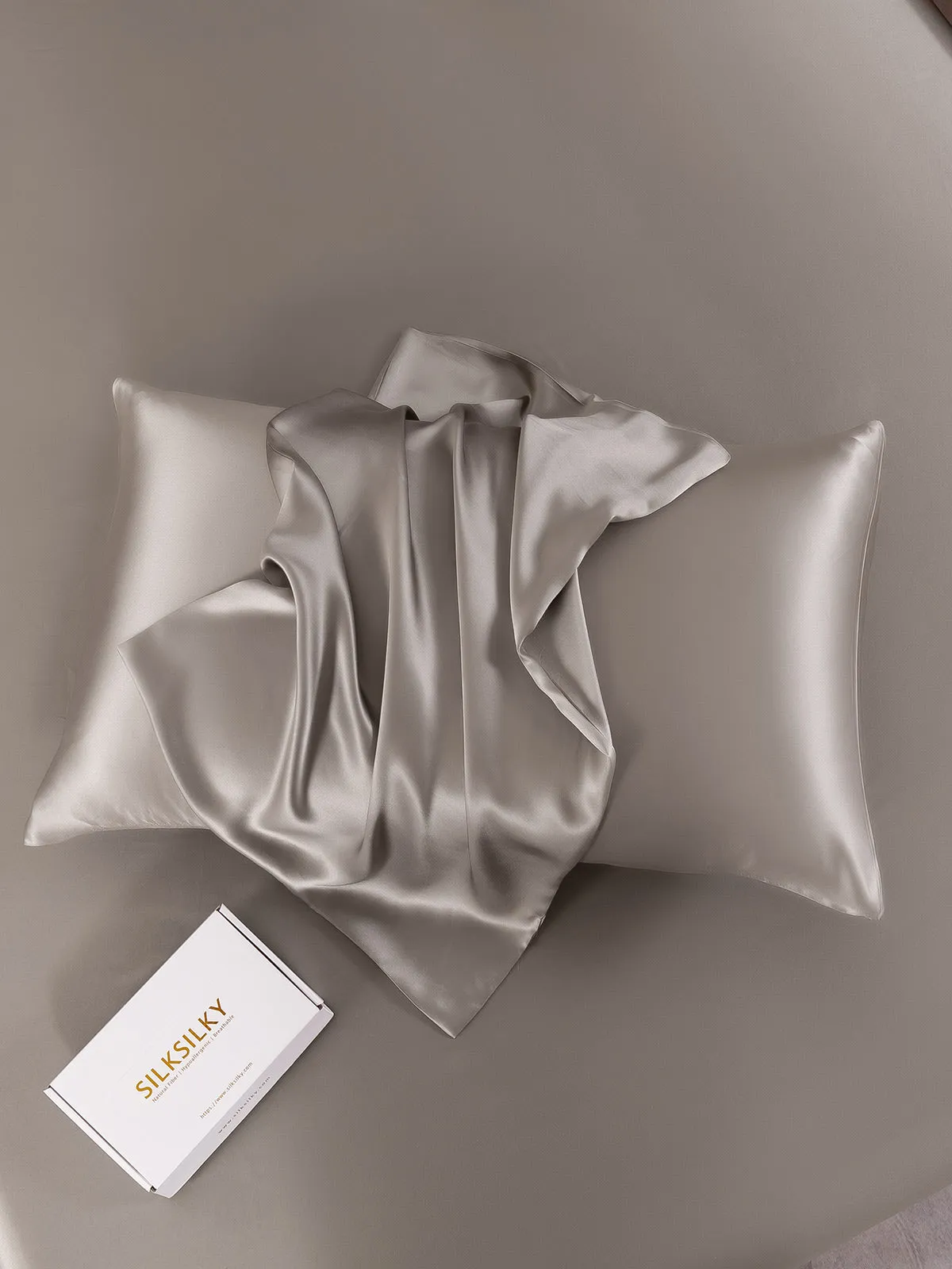 Pure Silk Pillowcase Envelope Closure-19Momme