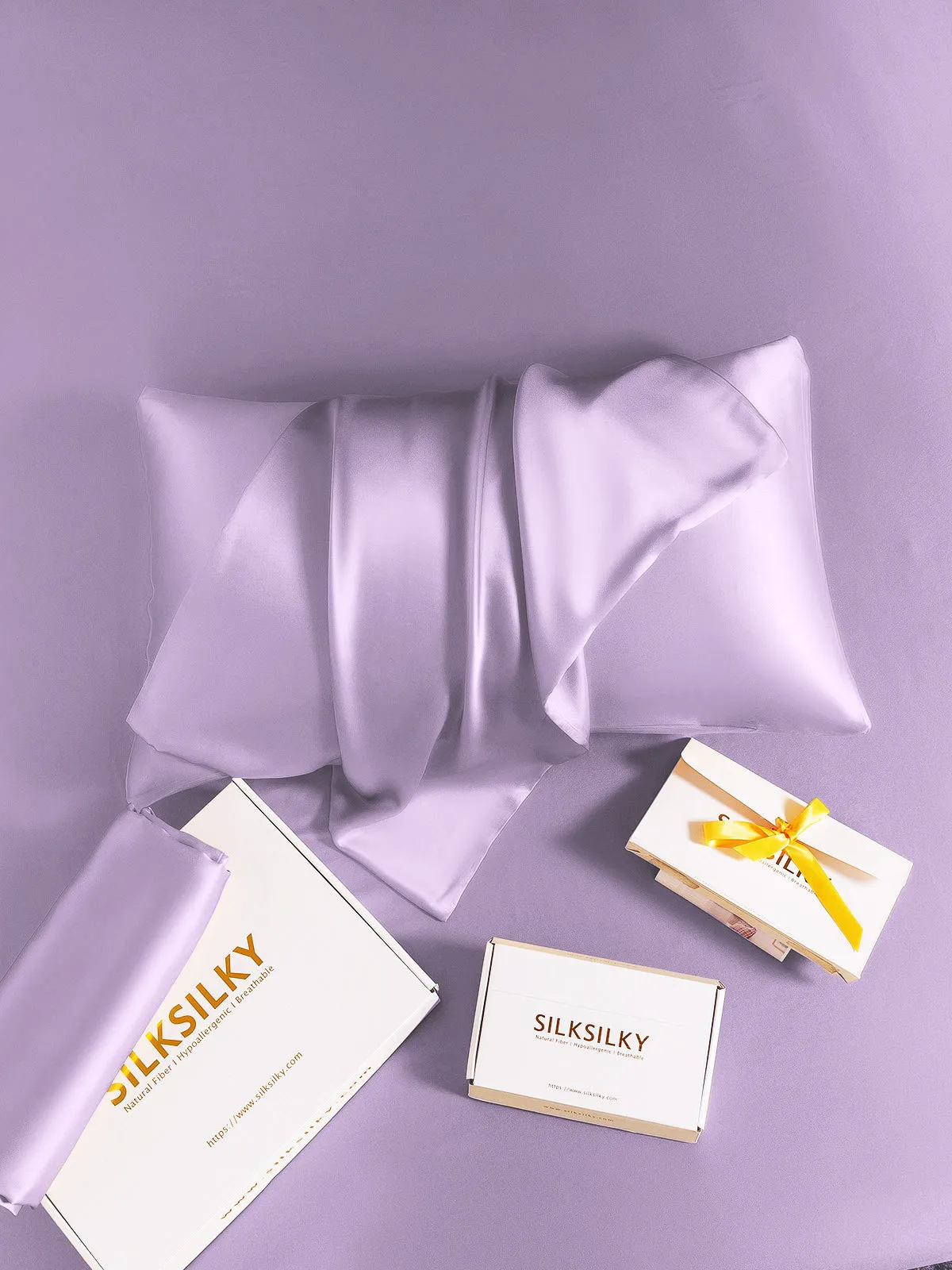 Pure Silk Pillowcase Envelope Closure-19Momme