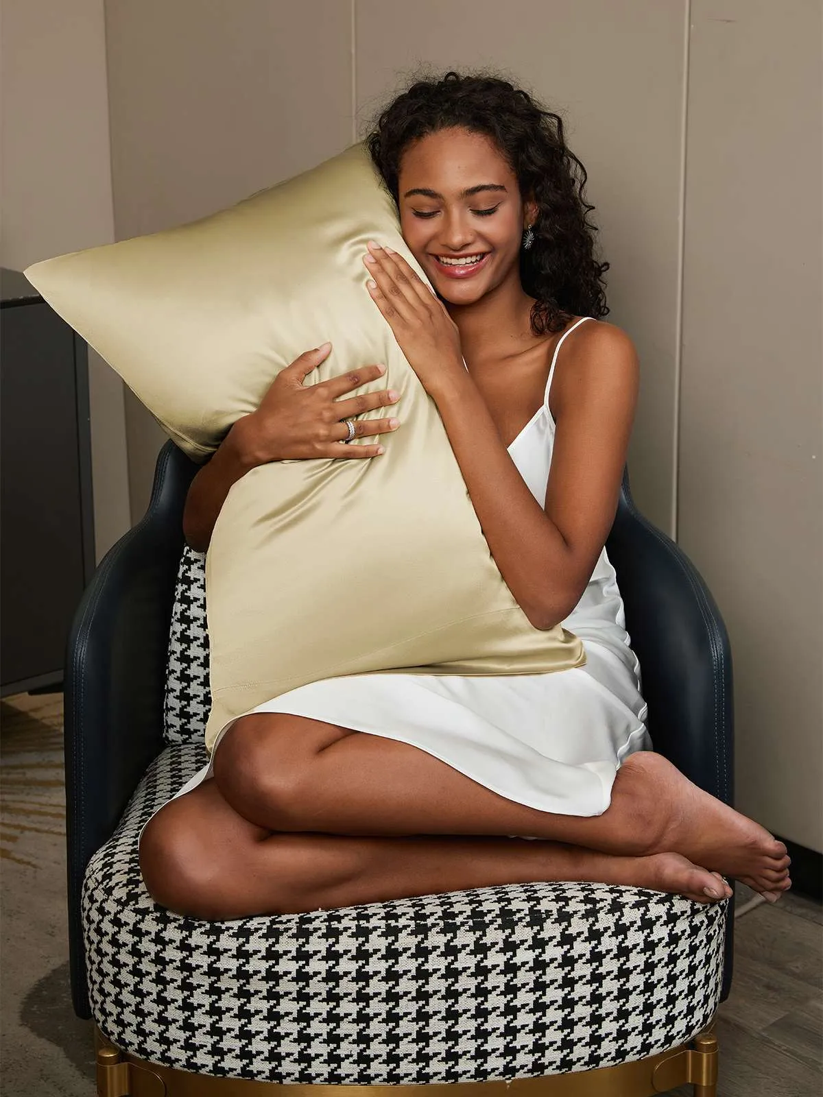 Pure Silk Pillowcase Envelope Closure-19Momme