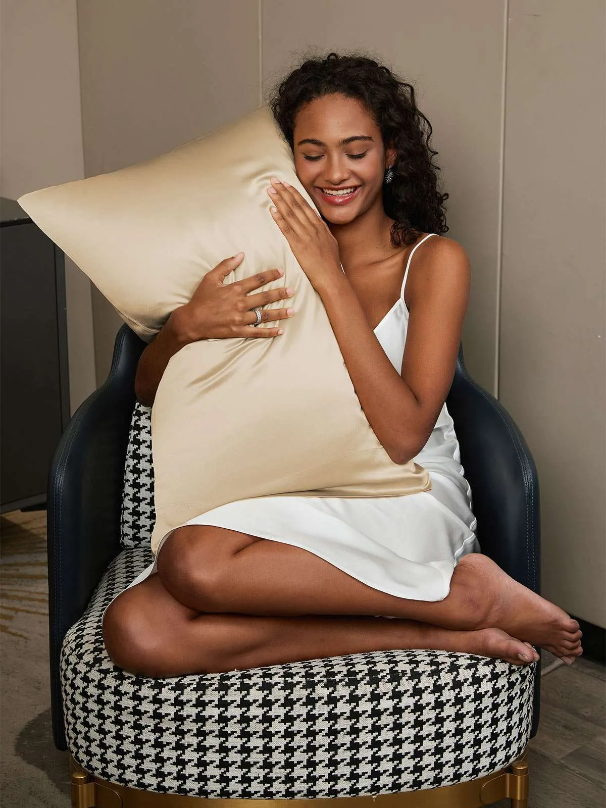 Pure Silk Pillowcase Envelope Closure-19Momme