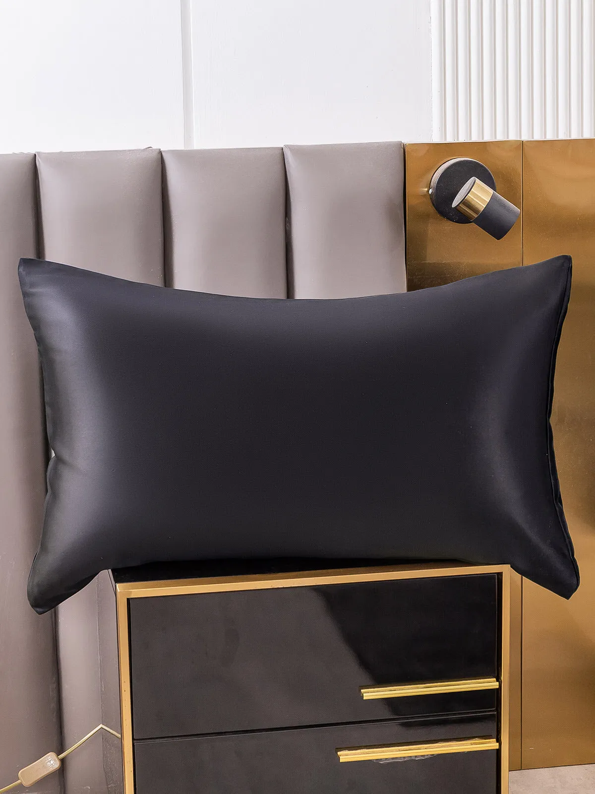 Pure Silk Pillowcase Envelope Closure-19Momme