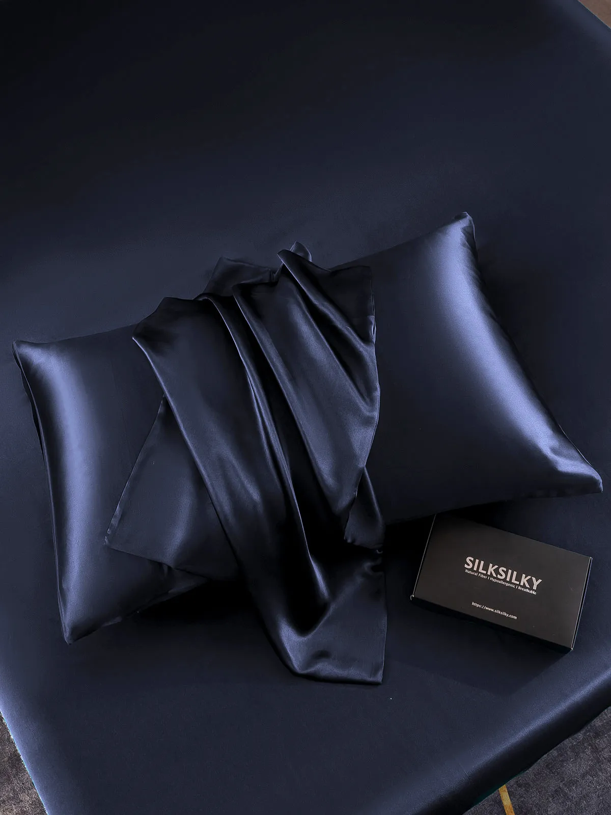 Pure Silk Pillowcase Envelope Closure-19Momme