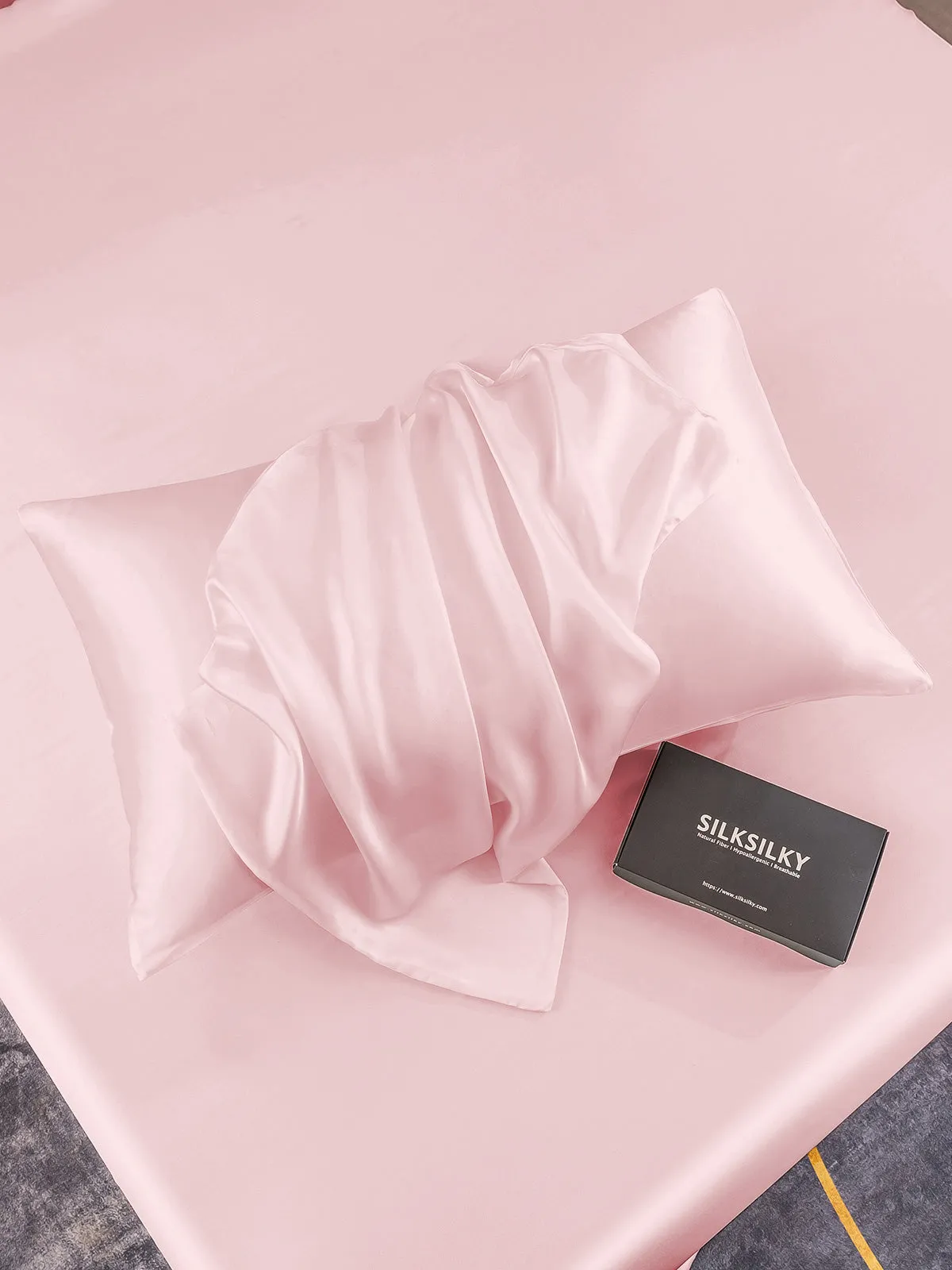 Pure Silk Pillowcase Envelope Closure-19Momme
