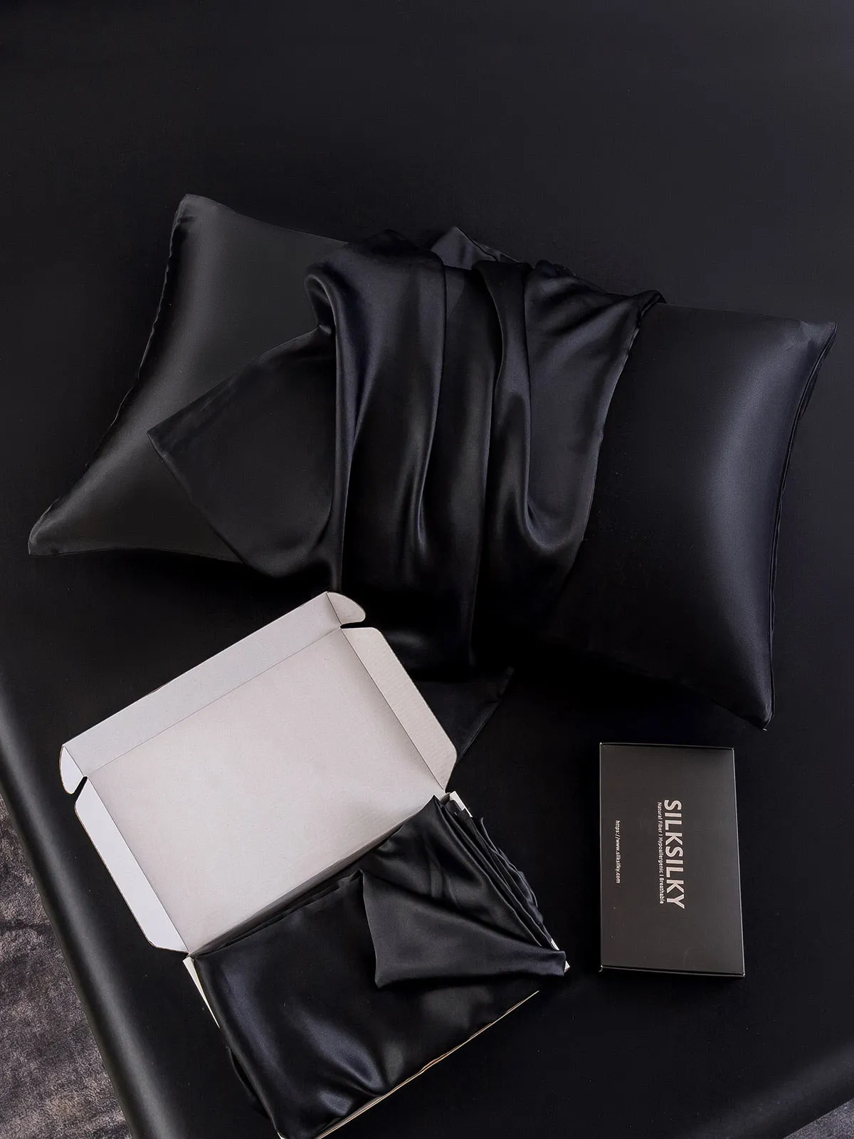 Pure Silk Pillowcase Envelope Closure-19Momme