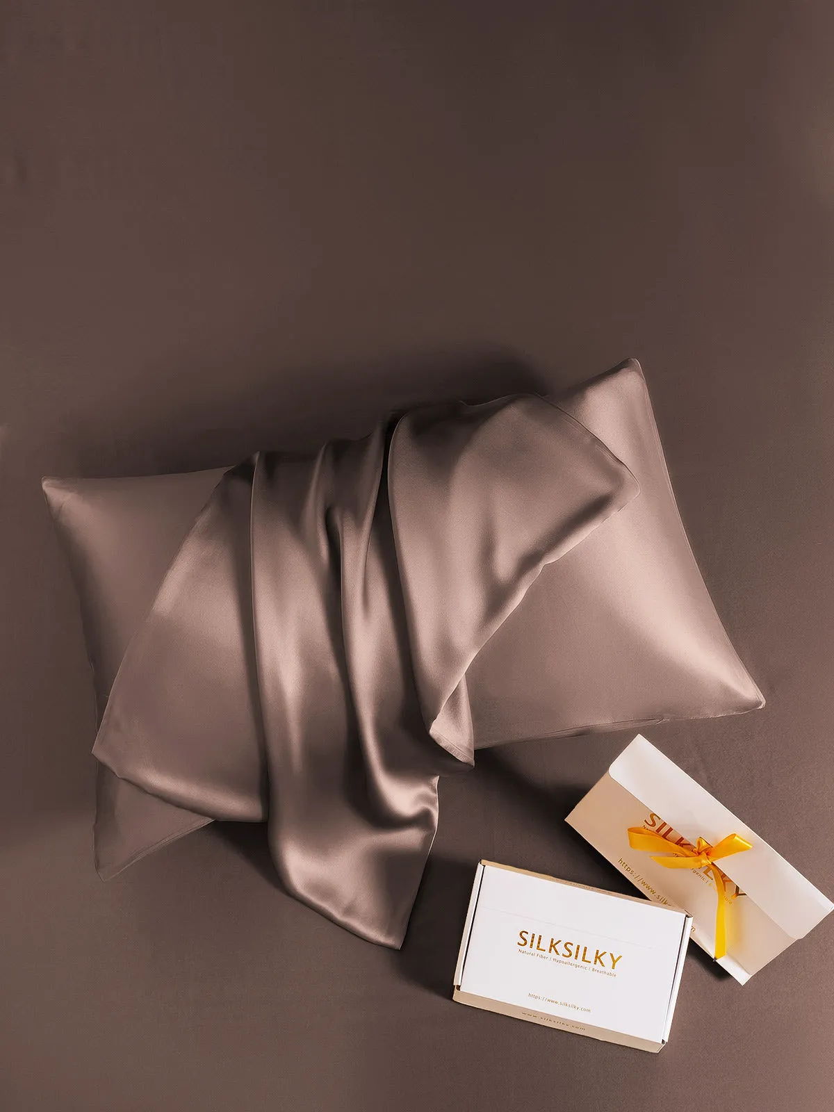 Pure Silk Pillowcase Envelope Closure-19Momme