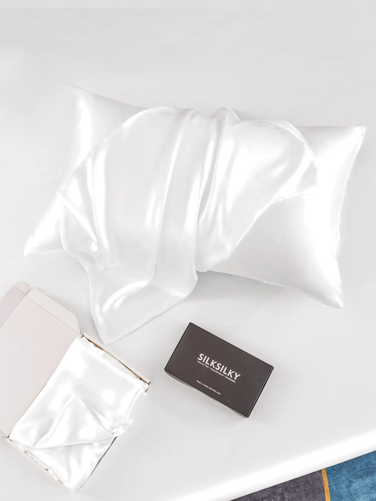 Pure Silk Pillowcase Envelope Closure-19Momme