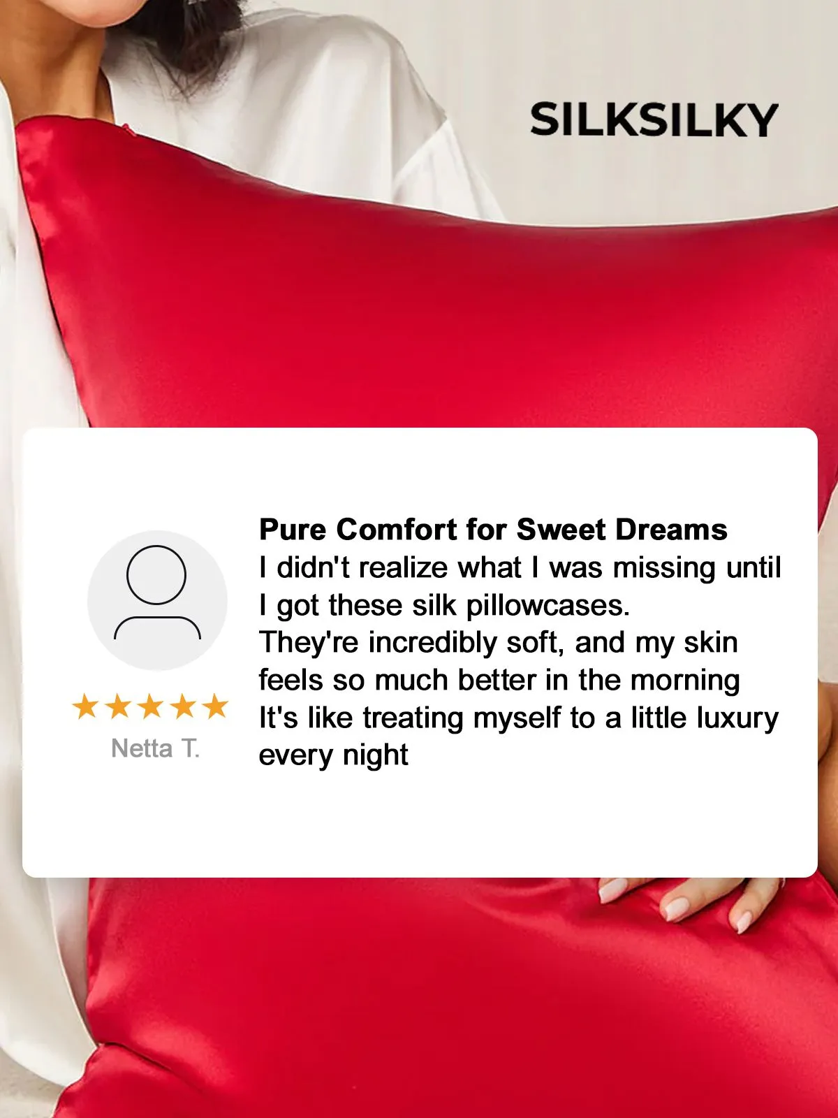 Pure Silk Pillowcase Envelope Closure-19Momme