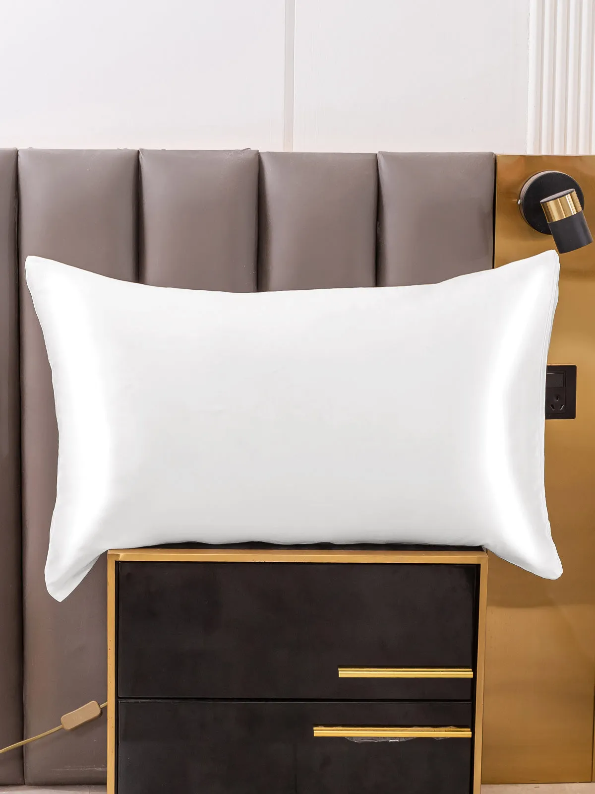 Pure Silk Pillowcase Envelope Closure-19Momme