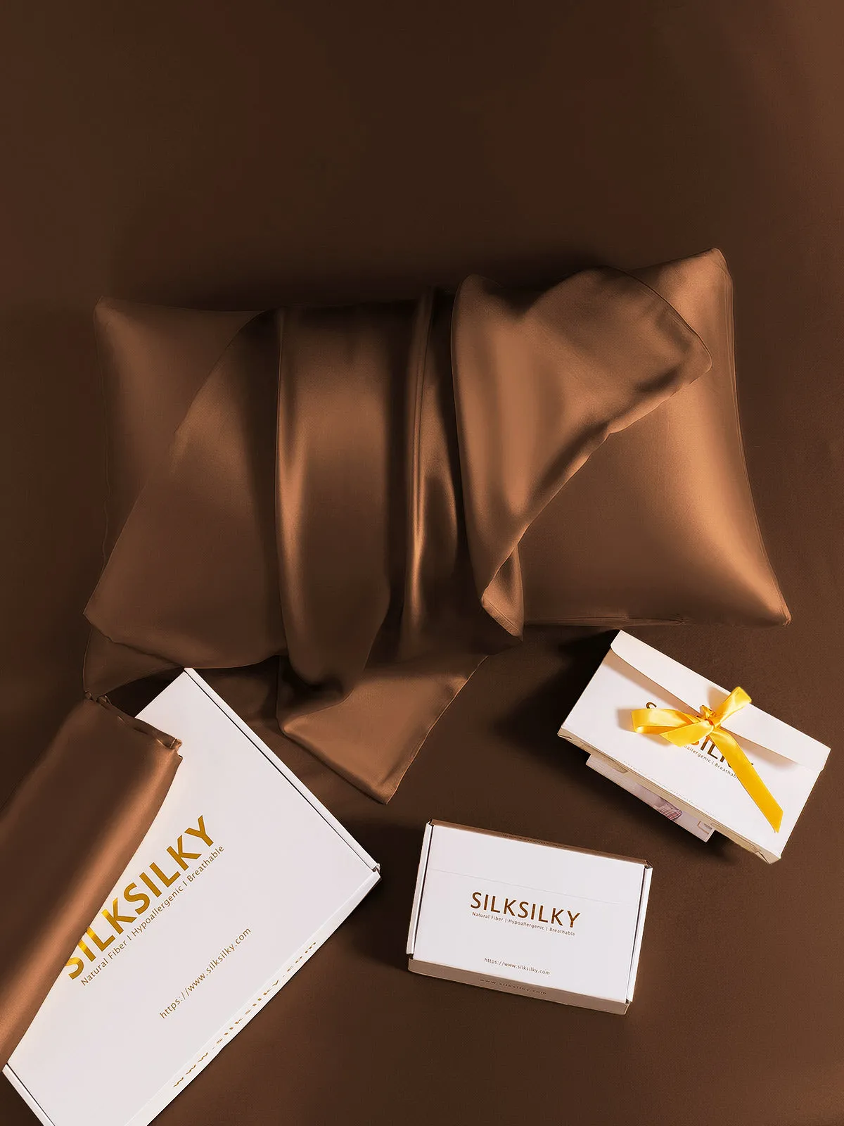 Pure Silk Pillowcase Envelope Closure-19Momme