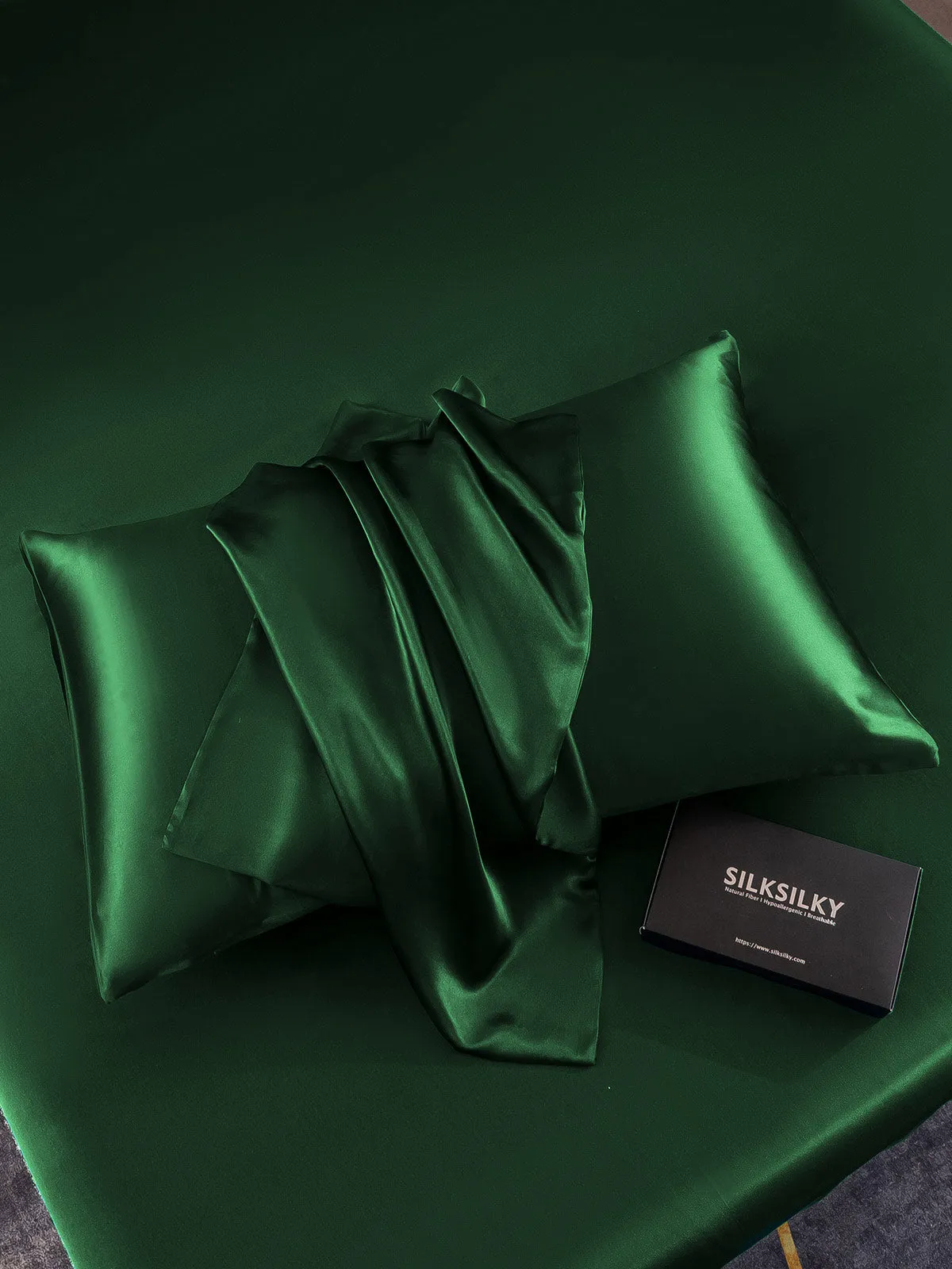 Pure Silk Pillowcase Envelope Closure-19Momme