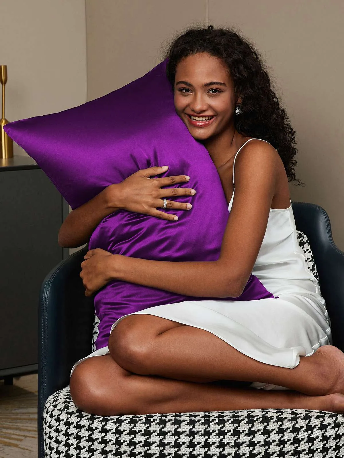 Pure Silk Pillowcase Envelope Closure-19Momme