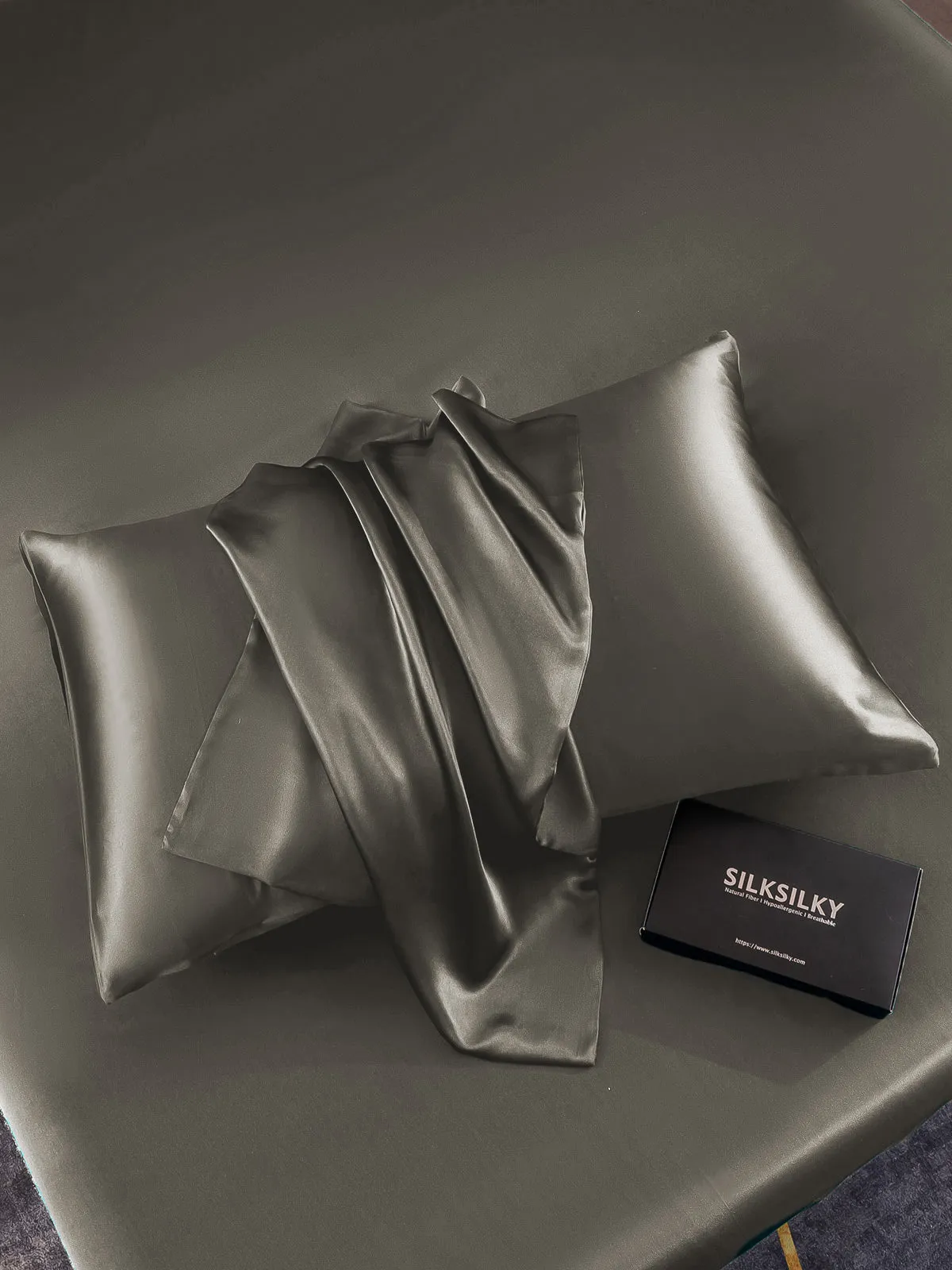 Pure Silk Pillowcase Envelope Closure-19Momme