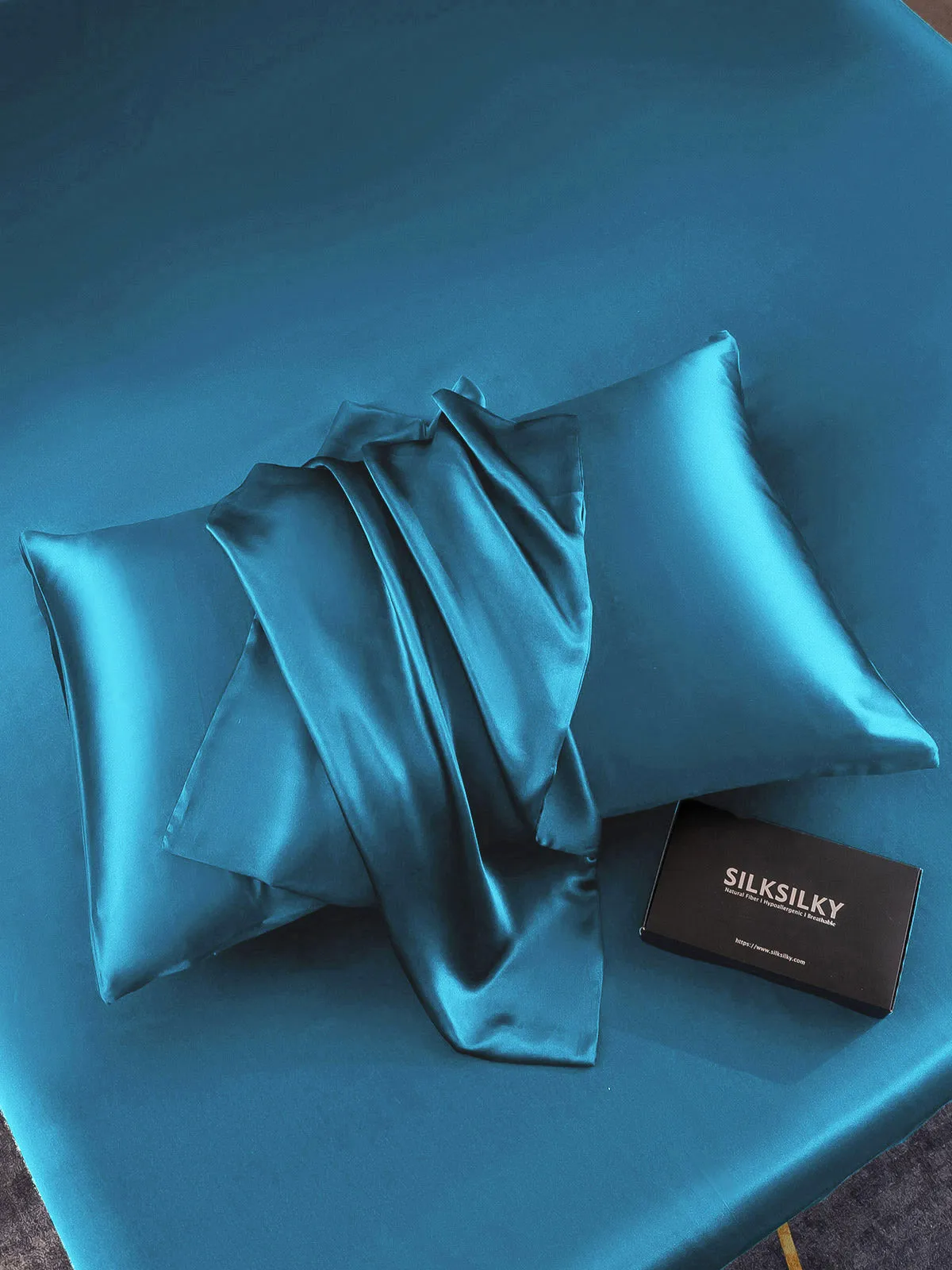 Pure Silk Pillowcase Envelope Closure-19Momme