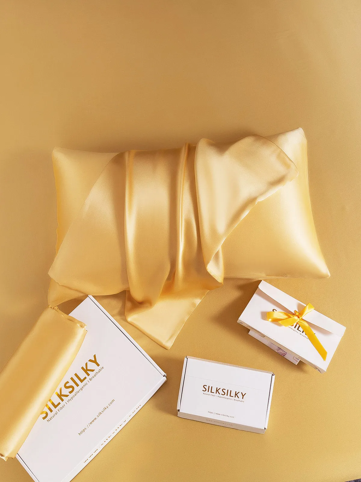 Pure Silk Pillowcase Envelope Closure-19Momme