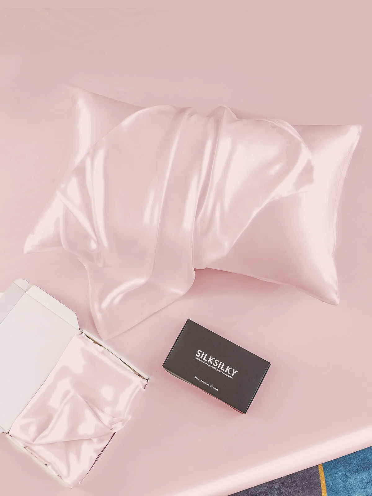 Pure Silk Pillowcase Envelope Closure-19Momme