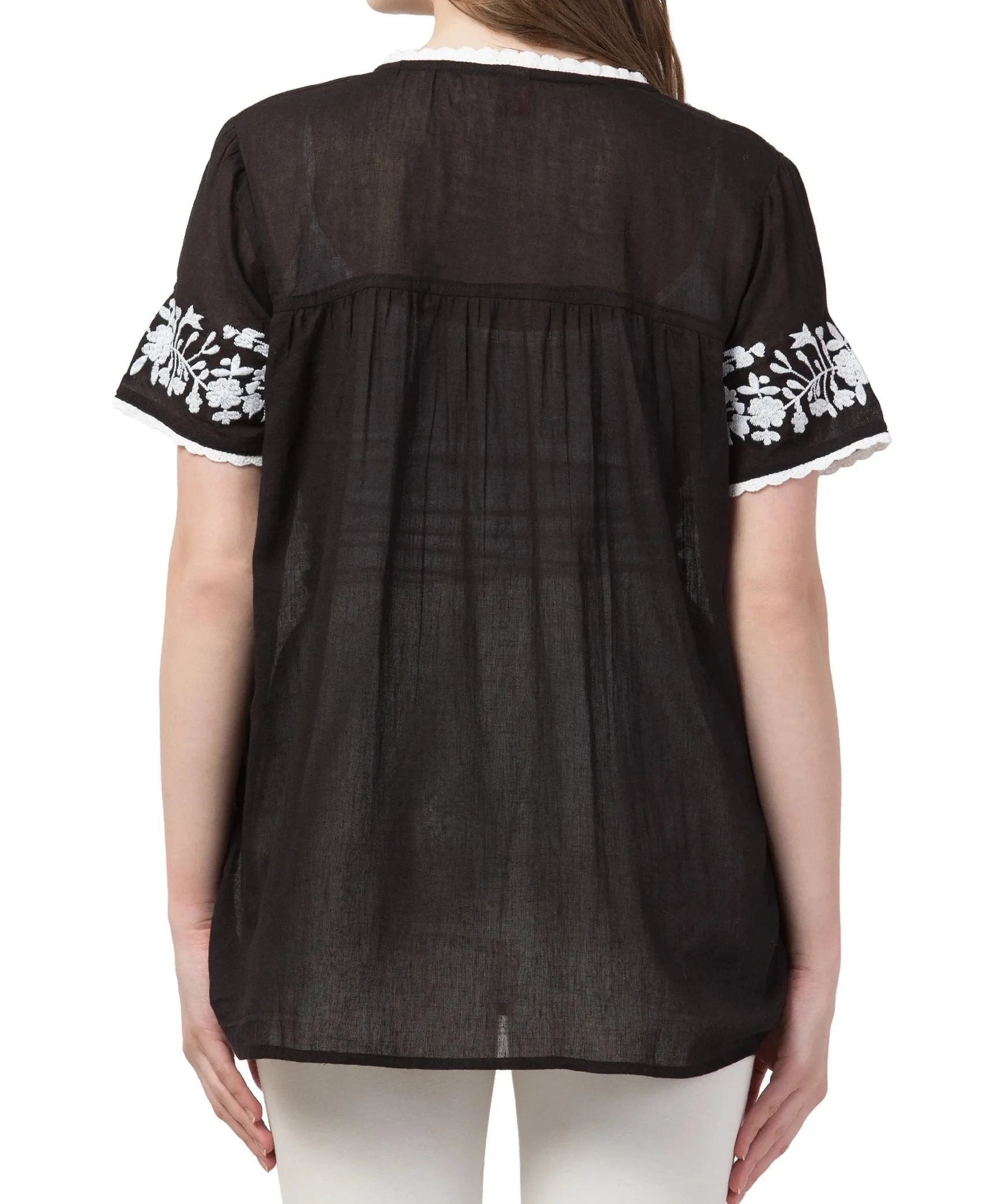 RAJ ALANA EMBROIDERED TOP