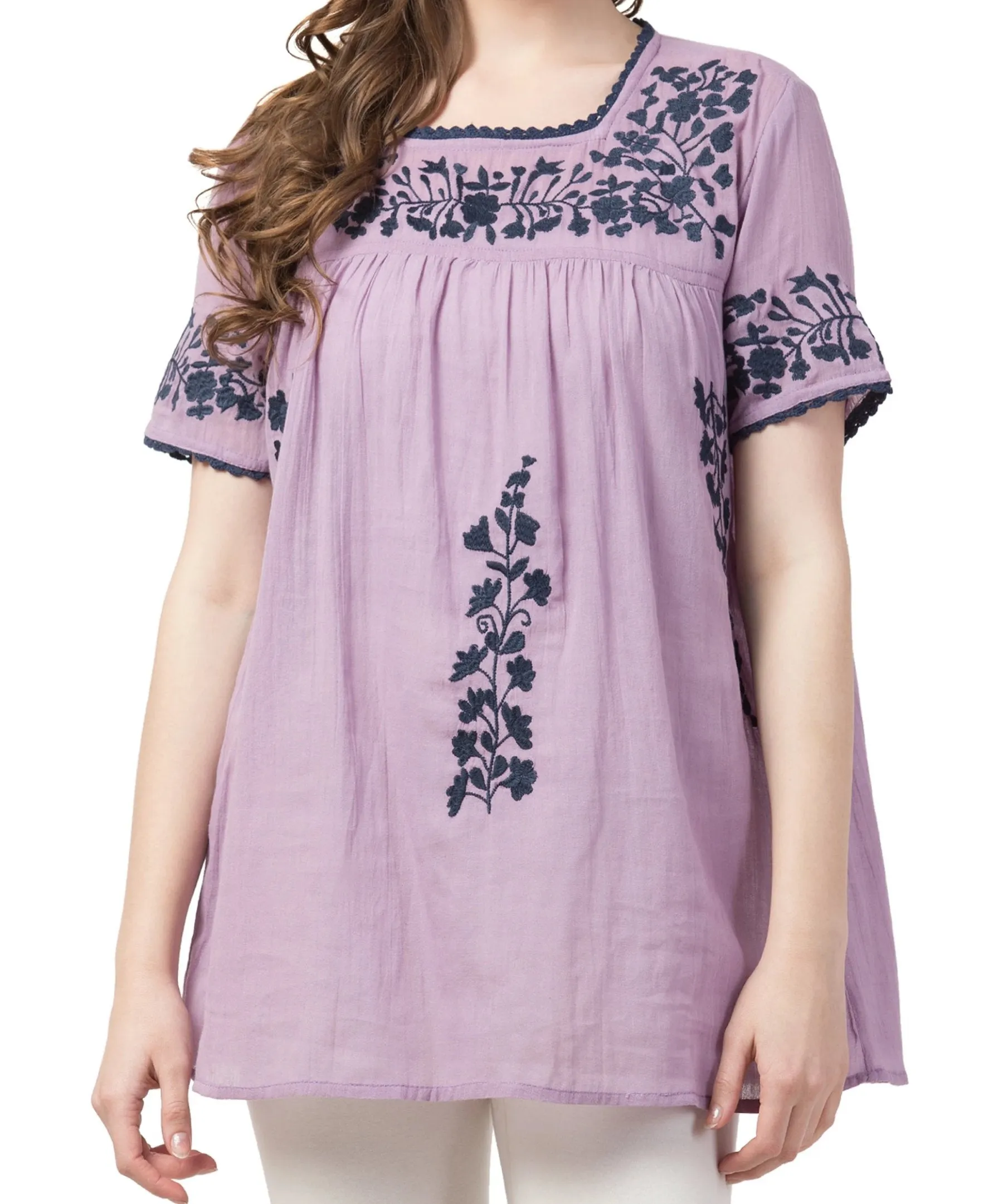 RAJ ALANA EMBROIDERED TOP