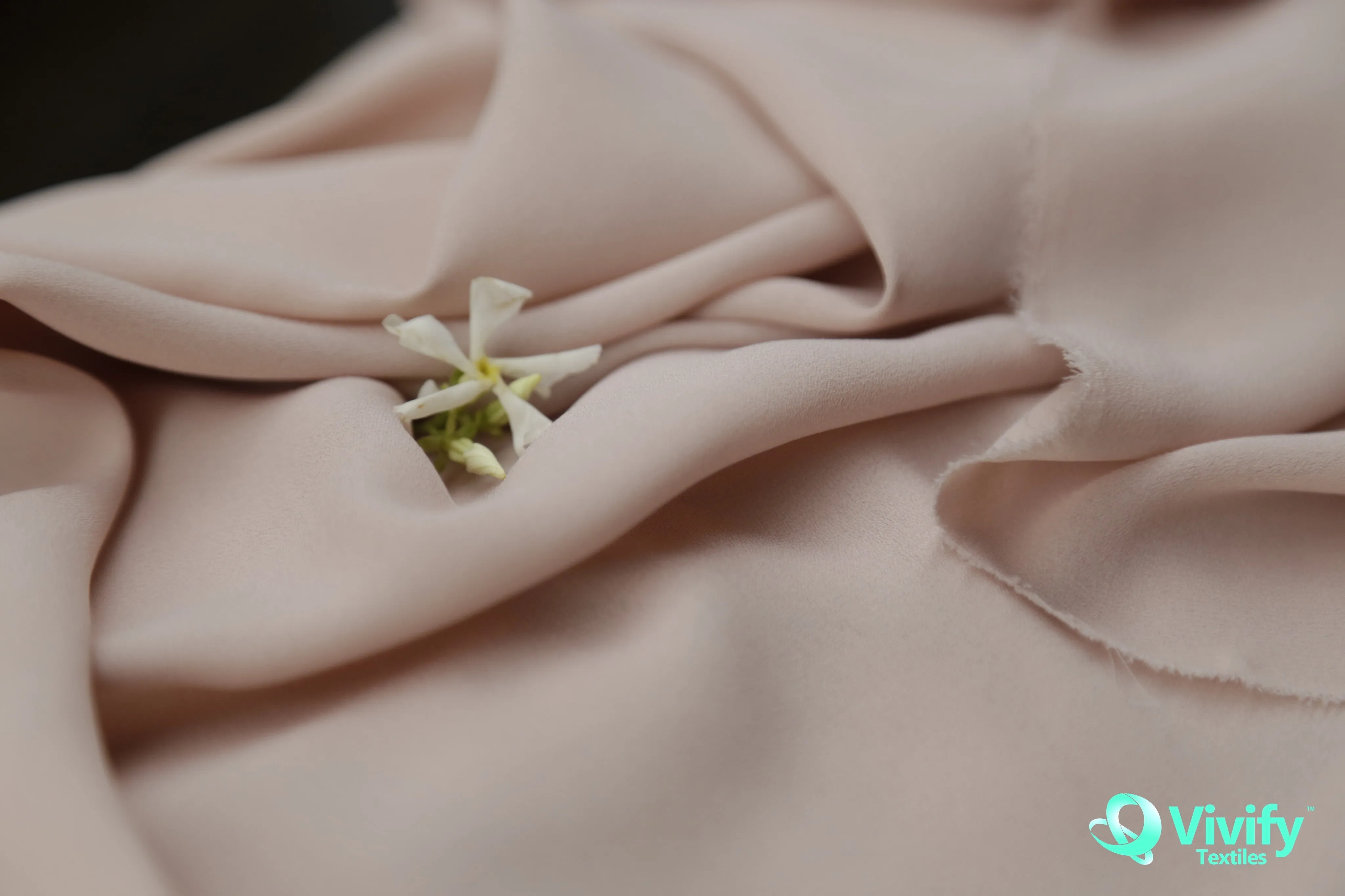 Recycled Polyester Mess Chiffon