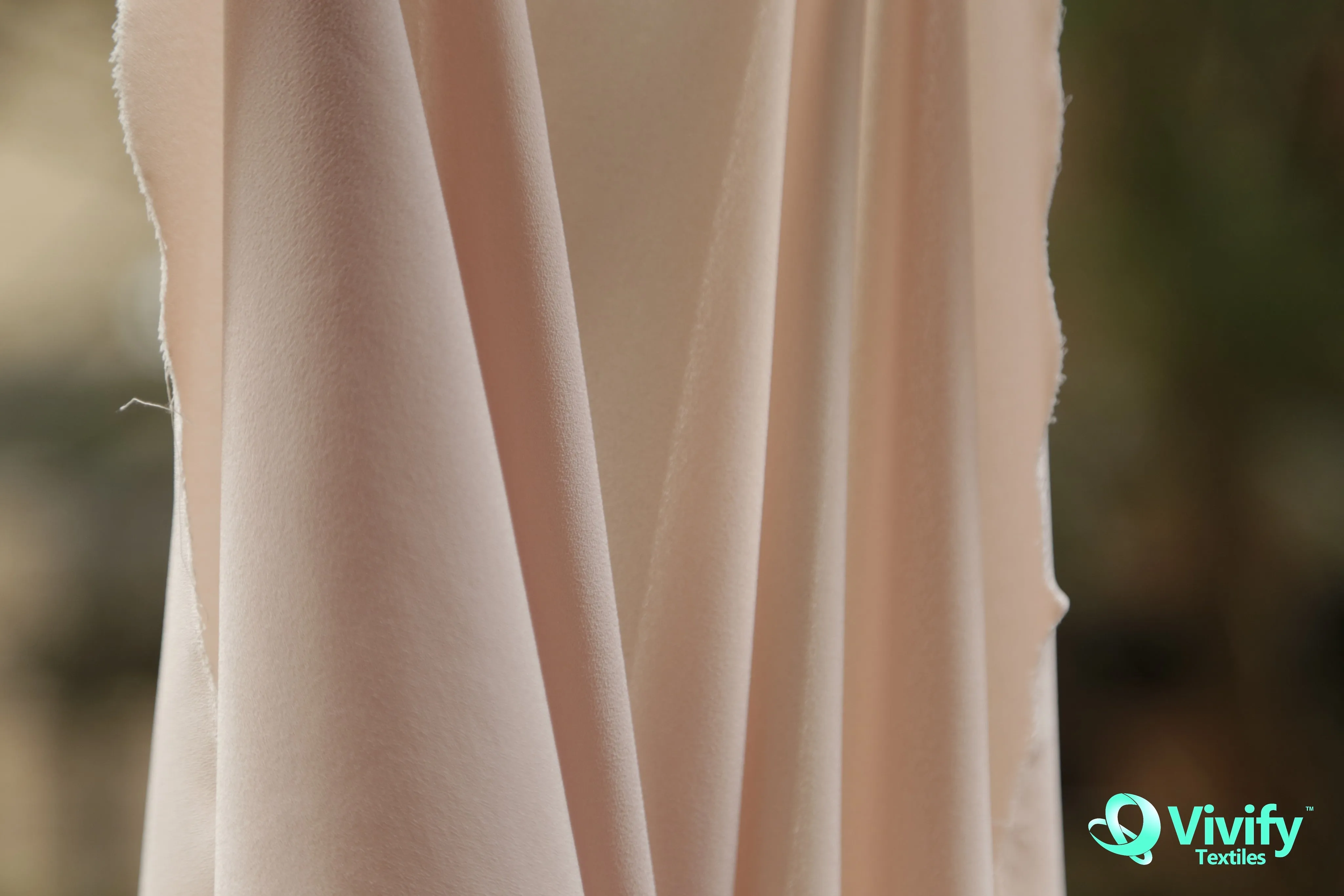 Recycled Polyester Mess Chiffon
