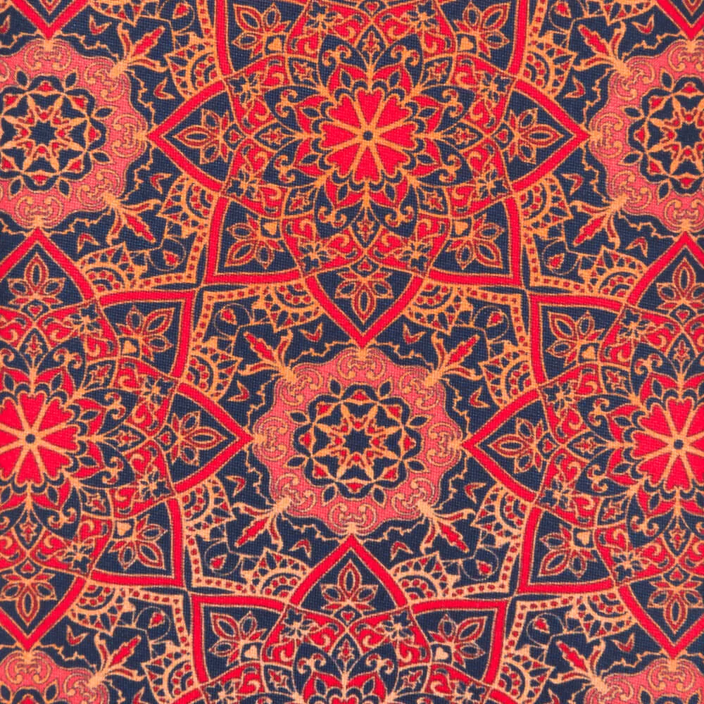 Red Notre Dame Duchesse Silk Tie