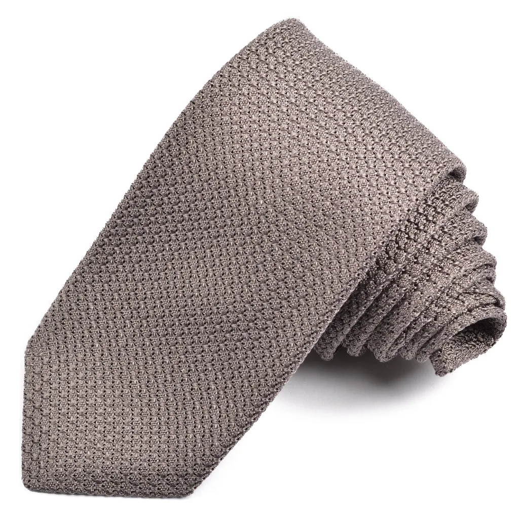 Taupe Silk Grenadine Tie