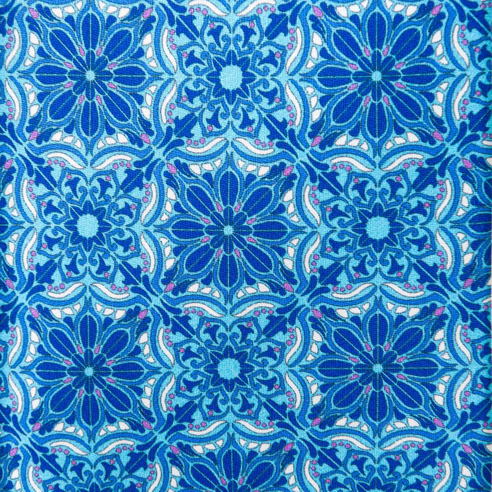 The Duomo Light Blue Duchesse Silk Tie